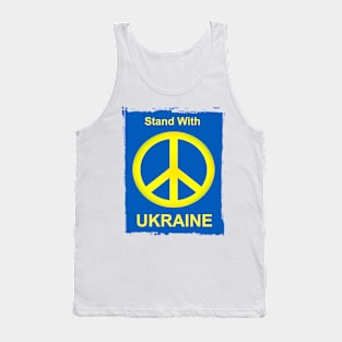 Stand With Ukraine ... !!! Tank Top